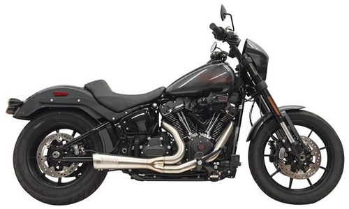 Bassani 1S75SS 2:1 Short Ripper Stainless Exhaust M8 Softail