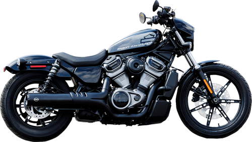 S&S CYCLE 550-1074 4-1/2" Grand National Slip-On Muffler - Black RH975 Nightster