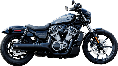 S&S CYCLE 550-1074 4-1/2" Grand National Slip-On Muffler - Black RH975 Nightster