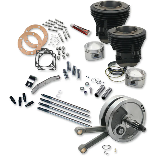 S&S 91-9126 Sidewinder Big Bore Stroker Kit 93"