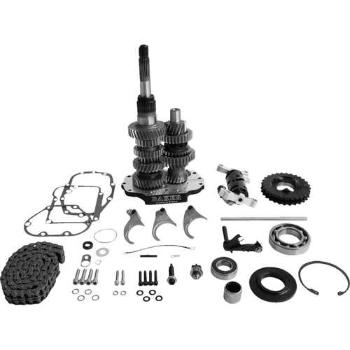 Baker DD6-411-03 Direct Drive 6-Speed Gear Set Direct Drive Gear Set - 6-Speed - Black