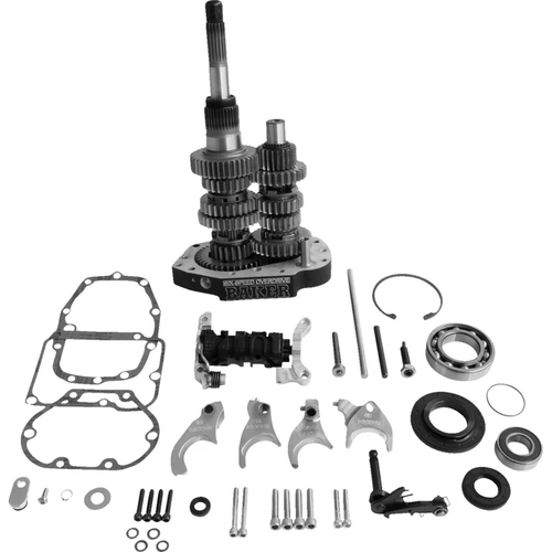 Baker OD6-401P-03 Overdrive 6-Speed Gear Set 6-Speed Gear Set - Black