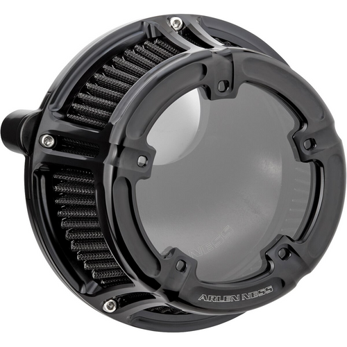 Ness Method Black Air Cleaner Filter kit 24-25 FL Glides & Softail 600-236