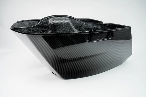 Slyfox Matte Carbon Fiber CF Saddlebag lower FL touring 24-25 FL 1022-SBTC-M
