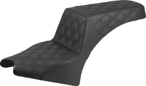 Saddlemen Black Step-Up Seat Lattice Stitch Indian Scout 25-26 I25-33-175