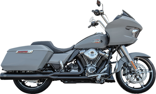 S&S CYCLE 550-1167 2-into-1 GNX Exhaust System - Race Only Guardian Black Touring