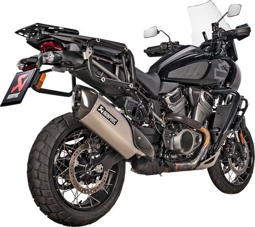 Akrapovic S-HD12SO1-HAFT Titanium Slip-on Exhaust Pan America 1250