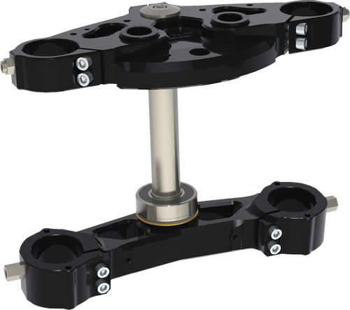 Hawg Halters 49L24-AX21 X-21 49mm Bolt on Triple Trees Black 24-25 Touring FL Road Street Glide