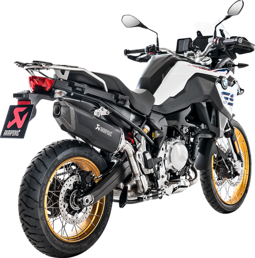 Akrapovic S-B9SO3-HFBFCTBL/1 Black Titanium Slip-on Exhaust Muffler BMW F800GS F900GS 24-26