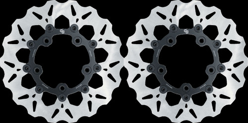 Gbrakes Pair 2 qty GBD9008X 11.8" 300mm Wave Front Rotor

Harley Davidson VROD V-Rod 06-17