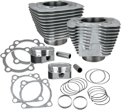 S&S CYCLE 910-0688 1200cc Conversion Kit for XL883 - XL883 Silver