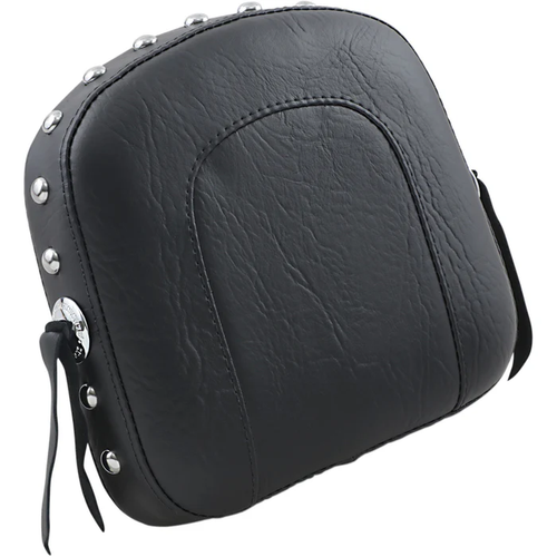 Mustang 79050 Bracket-Style Sissy Bar Pad - Studded Sissy Bar Pad - Concho - 9.5"