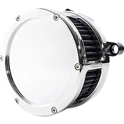 Feuling 5577 BA Air Cleaner Kit Chrome with Black Filter M8