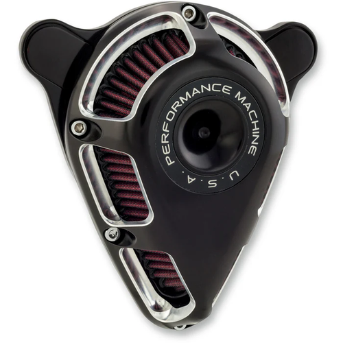 Performance Machine 0206-2114-BM Jet Air Cleaner Kit Contrast Cut