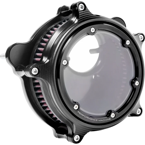 Performance Machine 0206-2158-SMB Vision Air Cleaner Black Ops