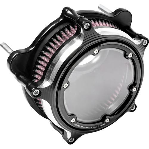 Performance Machine 0206-2158-BM Vision Air Cleaner Contrast Cut
