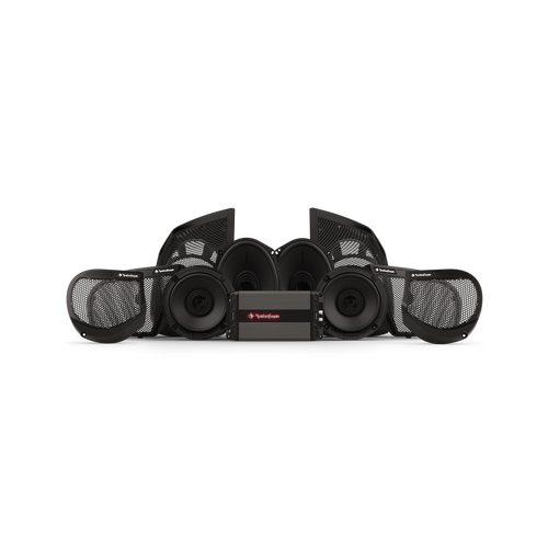 Rockford Fosgate HD24-STG3 Stage-3 1000 Watt Audio Speaker & Amp Kit Harley Davidson Road Street Ultra Glide Touring FL 24-26