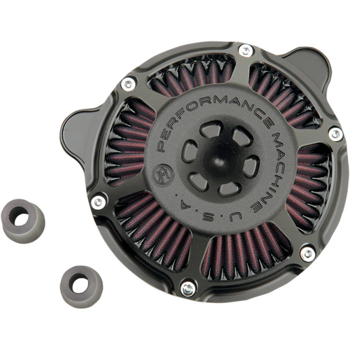 Performance Machine 0206-2078-SMB Max HP Air Cleaner Kit Black Ops