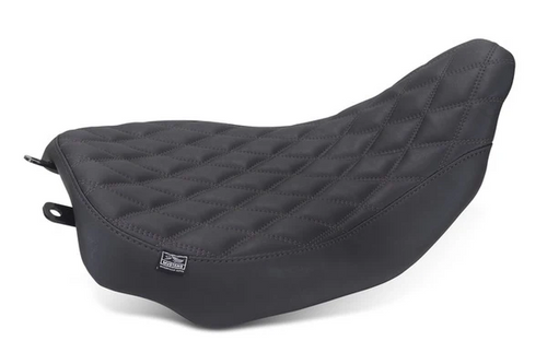 Mustang 88020 Double Diamond Runaround Solo Seat Road Street Glide 24-26