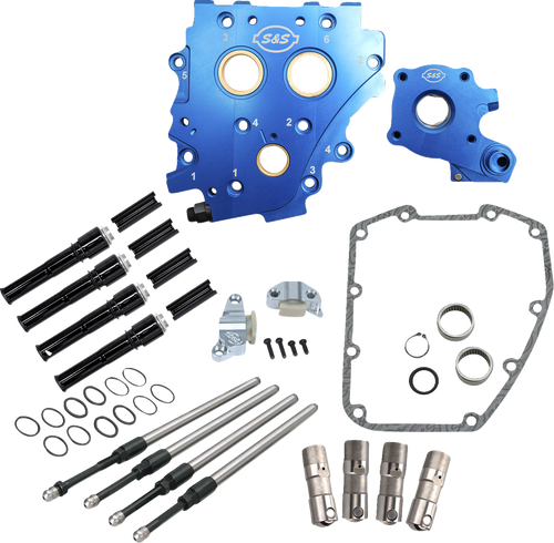S&S CYCLE 310-1272 Cam Chest Kit without Cams for Chain Drive Twin Cam - Chain Drive Black Pushrods Twin Cam