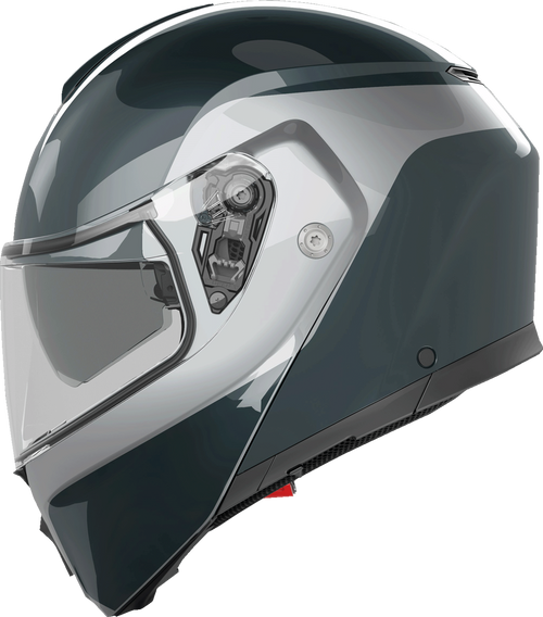 AGV 21182960020032X Streetmodular Levico Helmet - Levico Gray/Silver 2XL