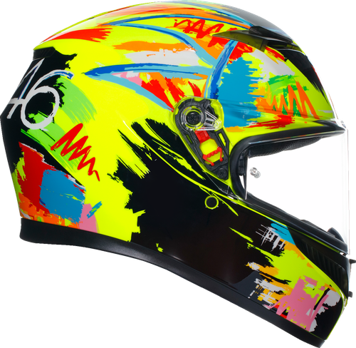 AGV 2118381004003M K3 Rossi Winter 2019 Helmet - Rossi Winter Test 2019 Medium