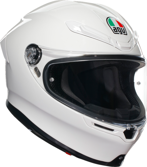 AGV 21183950020102X K6 S Solid Helmet - White 2XL