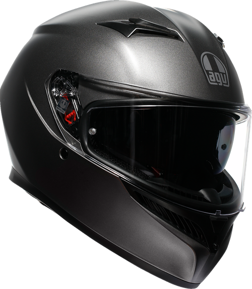 AGV 2118381004-023-XXL K3 Mono Helmet - Mono Matte Luna Gray 2XL