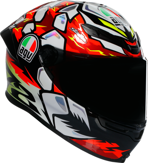 AGV 2118395016-027-M K6 S Bezzecchi 2024 Helmet - Bezzecchi 2024 Medium