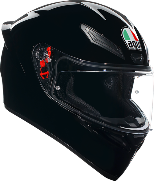 AGV 2118394018027M K1 S Solid Helmet - Black Medium