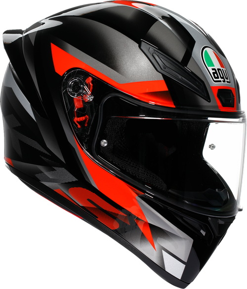 AGV 21183940180642X K1 S Fastlap Helmet - Fastlap Black/Gray/Red 2XL