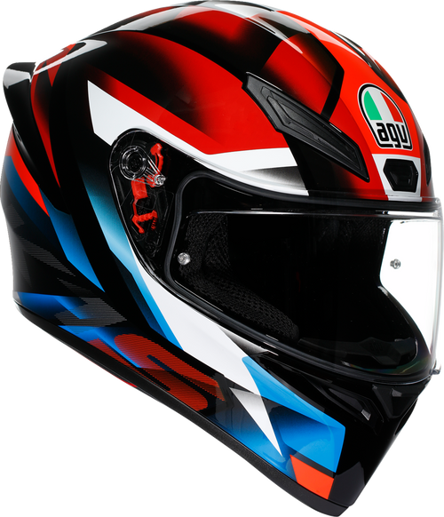 AGV 2118394018066S K1 S Fastlap Helmet - Fastlap Black/Red/Blue Small