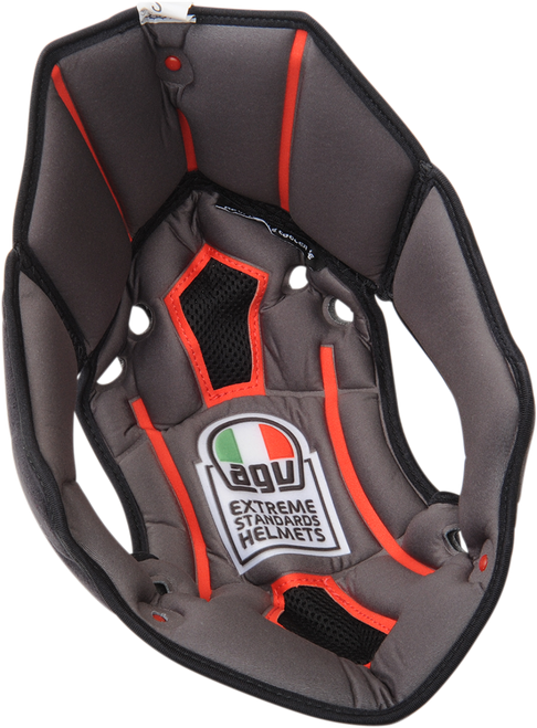 AGV 20KIT61206001 Corsa R Helmet Liner - Black XL