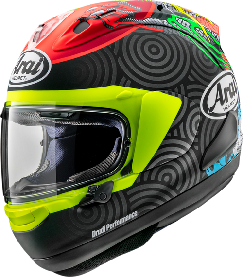 ARAI HELMETS 0101-15881 Corsair-X Tatsuki Helmet - Tatsuki Frost XL