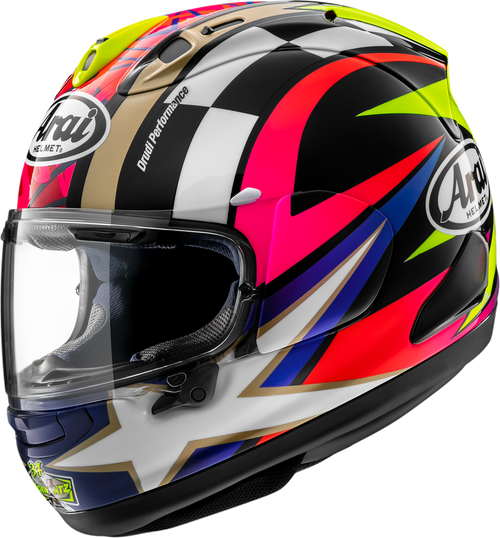 ARAI HELMETS 0101-17587 Corsair-X Schwantz 30th Anniversary Helmet - Schwantz 30th Anniversary XS