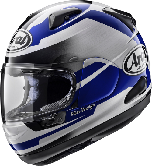 ARAI HELMETS 0101-18124 Quantum-X Steel Helmet - Steel Blue Medium