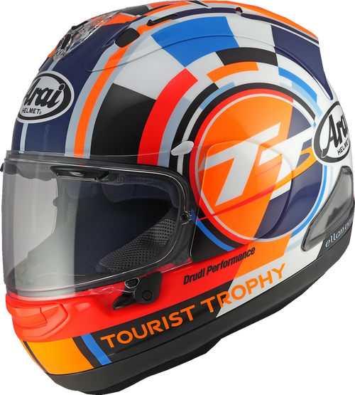 ARAI HELMETS 0101-18348 Corsair-X IOM TT 2025 Helmet - Isle of Man TT 2025 Large