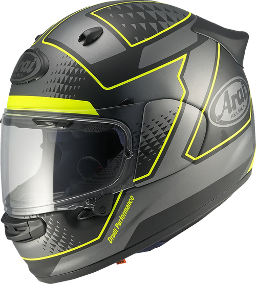 ARAI HELMETS 0101-20471 Contour-X Proto Red Helmet - Proto Yellow XS