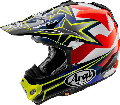 ARAI HELMETS 0110-8201 VX-Pro4 Stars & Stripes Helmet - Stars & Stripes Yellow XS