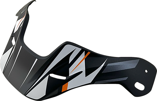 ARAI HELMETS 091374 XD-5 Helmet Peak — Discovery - Discovery Orange Frost