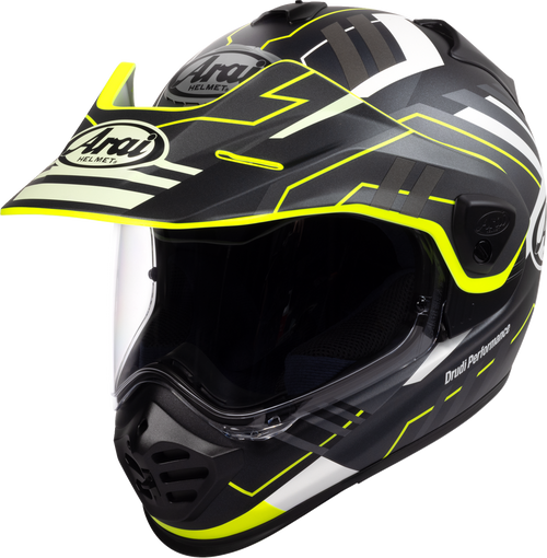 ARAI HELMETS 0140-0564 XD-5 Trail Helmet - Trail Yellow Frost XS