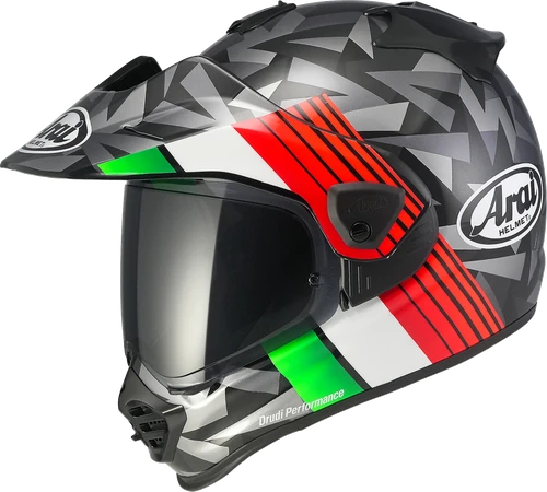 ARAI HELMETS 0140-0593 XD-5 Nation Helmet — Italy - Nation Italy XS