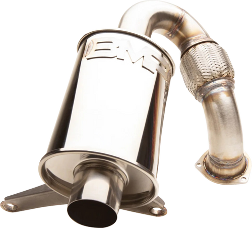 BIKEMAN PERFORMANCE 02-230-SS Full Velocity Slip-On Muffler - Stainless Steel