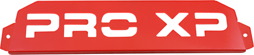 BIKEMAN PERFORMANCE 17-325-R RZR Pro XP Exhaust Plate - Red