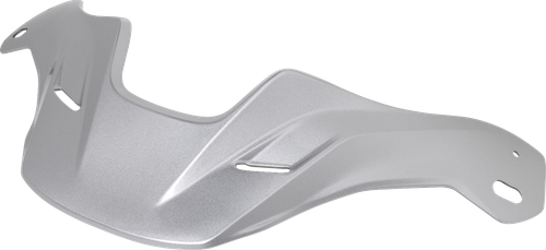 ARAI HELMETS 091347 XD-5 Helmet Peak - Aluminum Silver