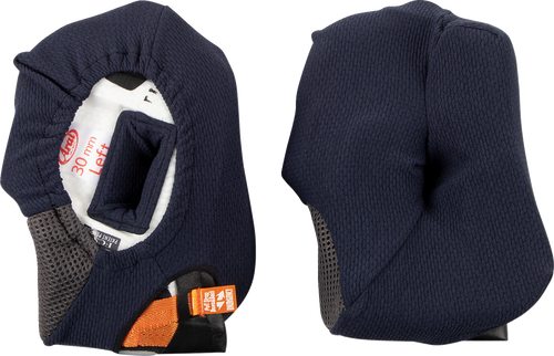ARAI HELMETS 05-5701 Corsair-X/Quantum-X/Signet-X Helmet Cheek Pads - 30 mm
