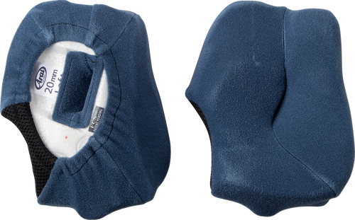 ARAI HELMETS 055718 Regent-X Helmet Cheek Pads - 20 mm