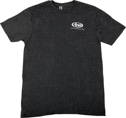 ARAI HELMETS 121565 Arai Helmet T-Shirt - Dark Heather Gray Large