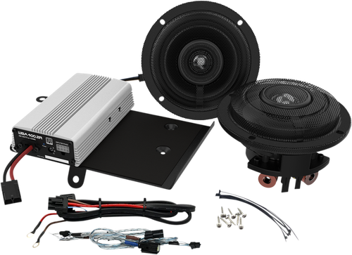 WILD BOAR AUDIO WBASG KIT.2R 400 W Amp/Speaker Kit - FLH