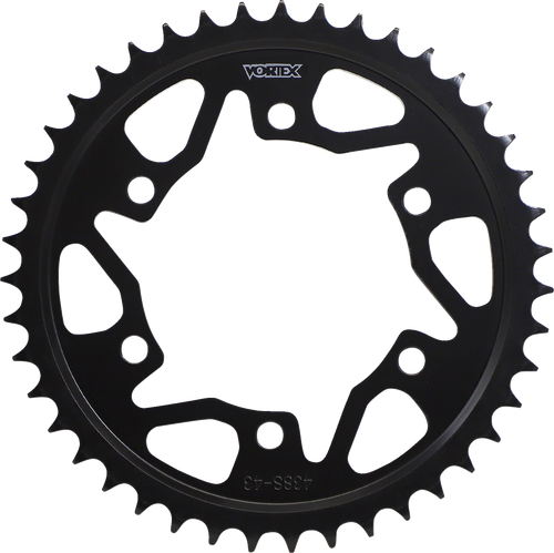 VORTEX 438S-43 Steel Rear Sprocket - 43 Tooth - Kawasaki/Suzuki/Yamaha - 43 Tooth Kawasaki/Suzuki/Yamaha